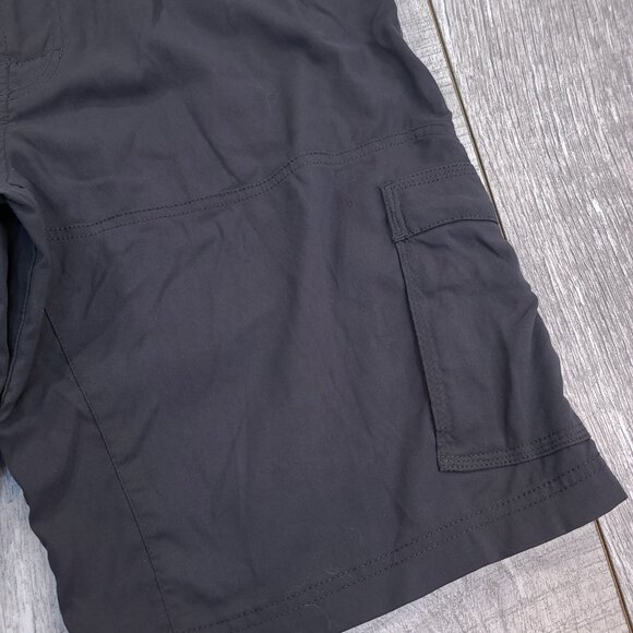 Prana Shorts Mens 36 Gray Zion Stretch Cargo Outdoor Performance Belted - Picture 3 of 8